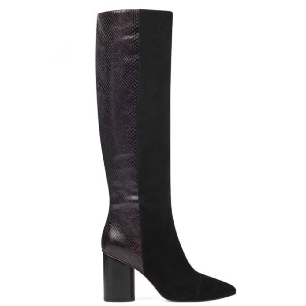 Nine West Cheyin Cylinder Heeled Knee High Boots